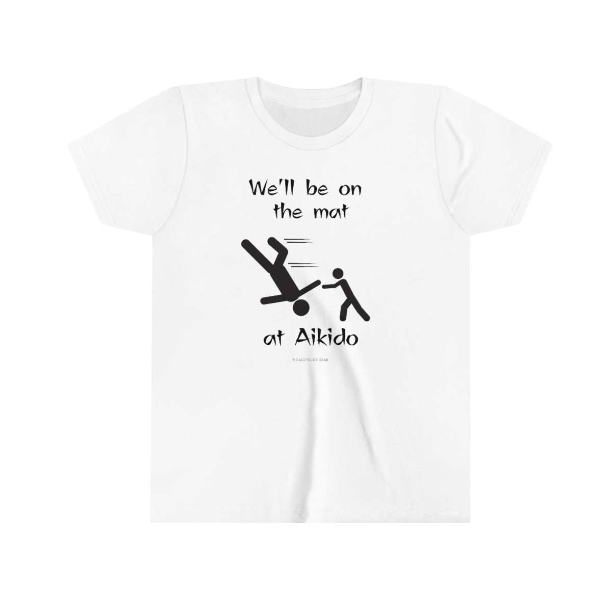 Aikido - There goes Dad!  (youth tee)