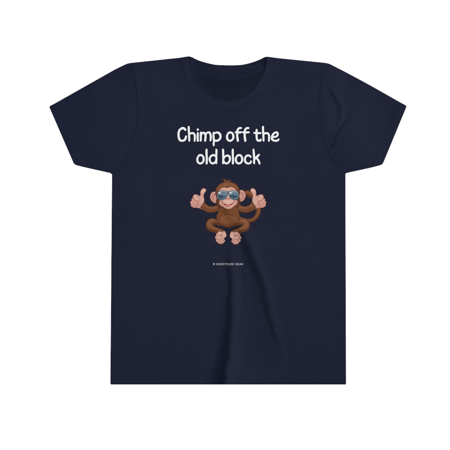 Chimp off the old block (youth tee)