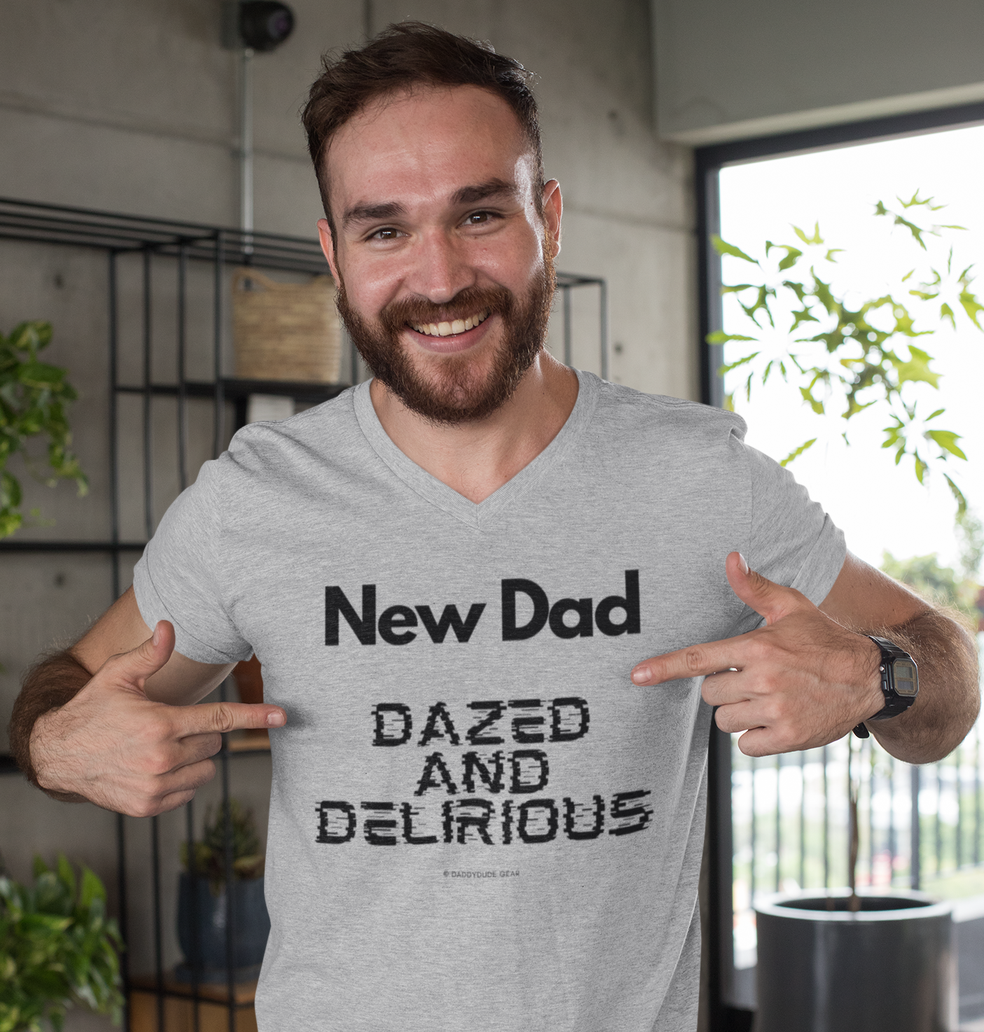 New Dad: Dazed and Delirious  (tee)