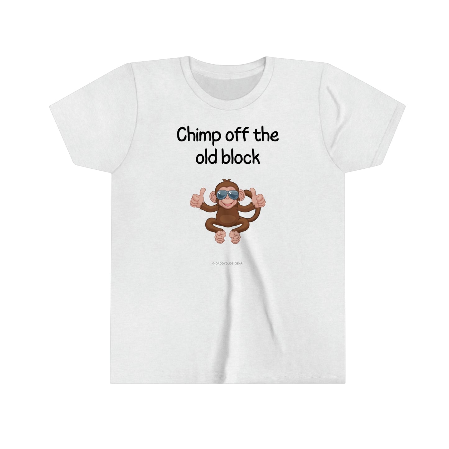 Chimp off the old block (youth tee)