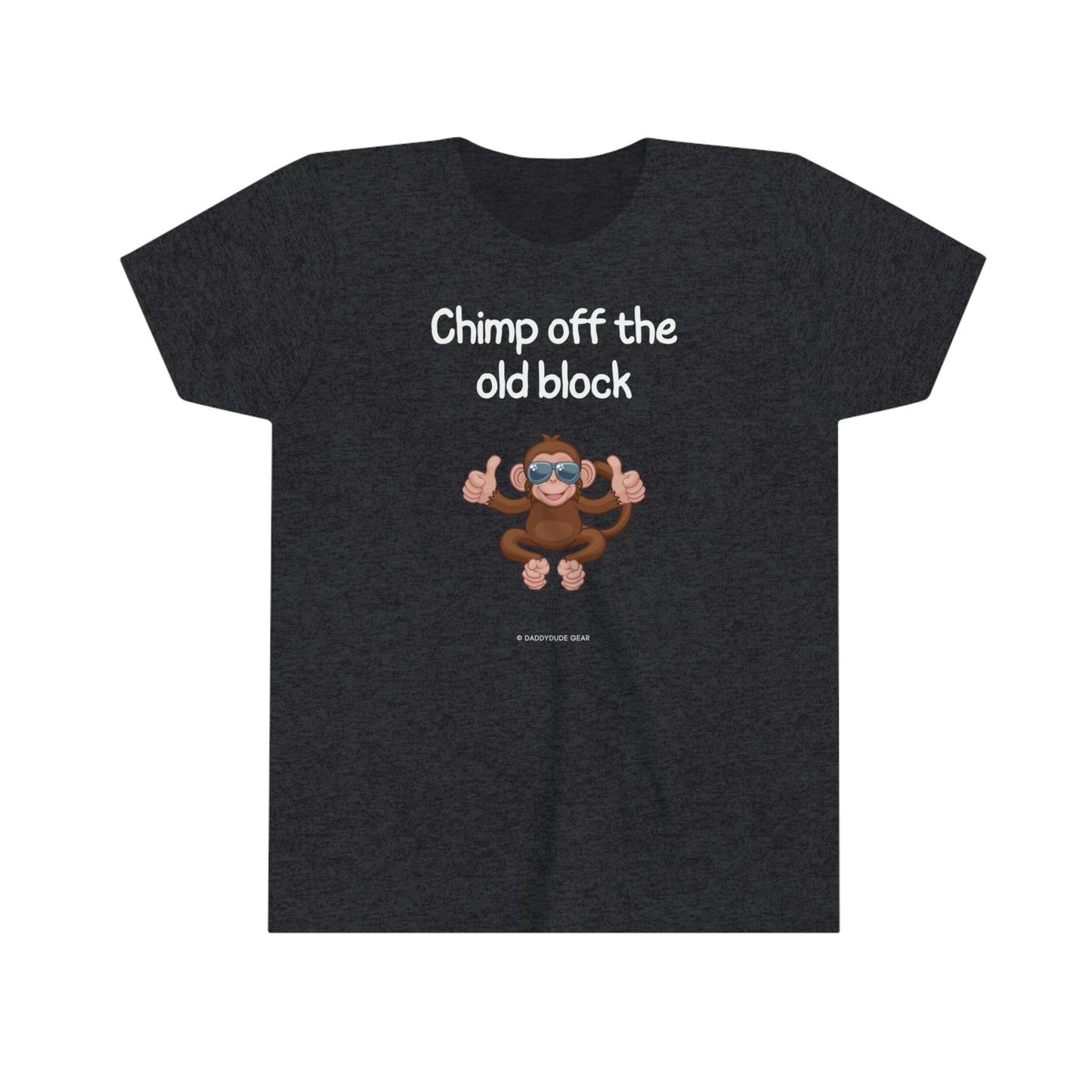 Chimp off the old block (youth tee)