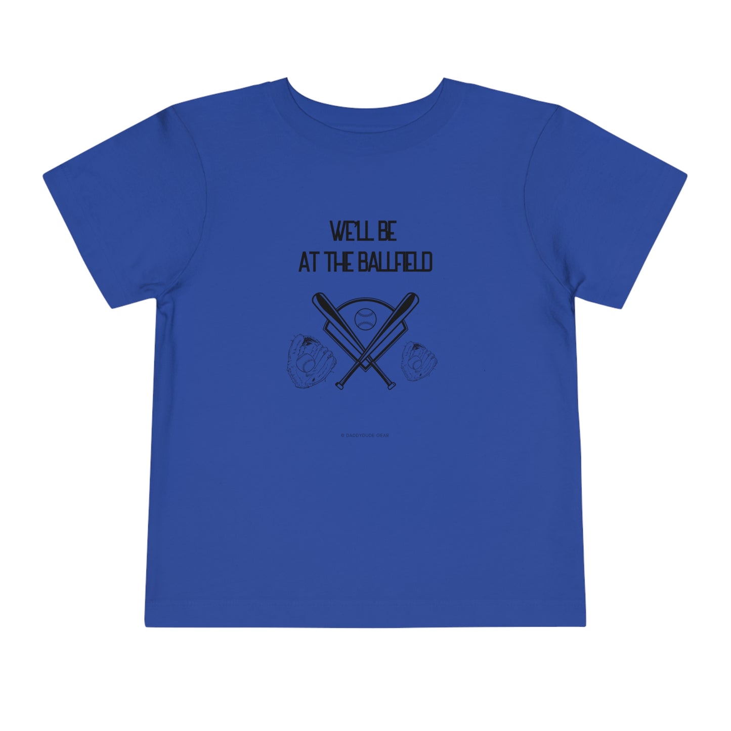 At the Ballfield (Toddler Tee)