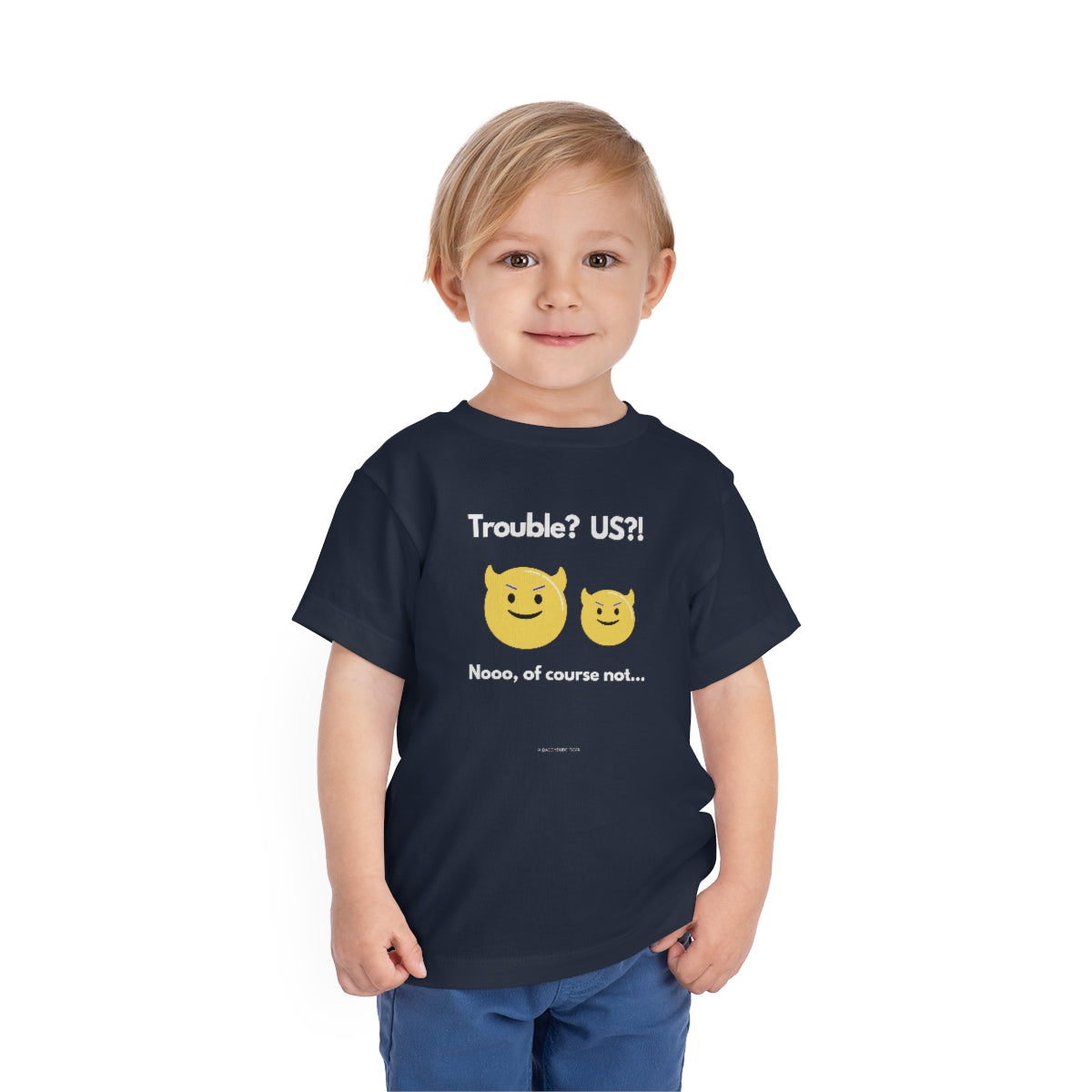 Trouble? US?!  (toddler tee)