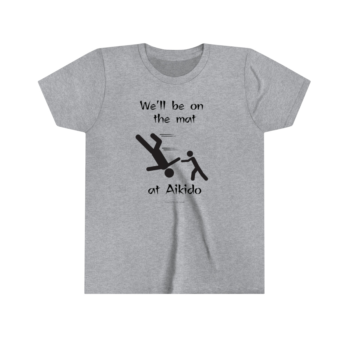 Aikido - There goes Dad!  (youth tee)