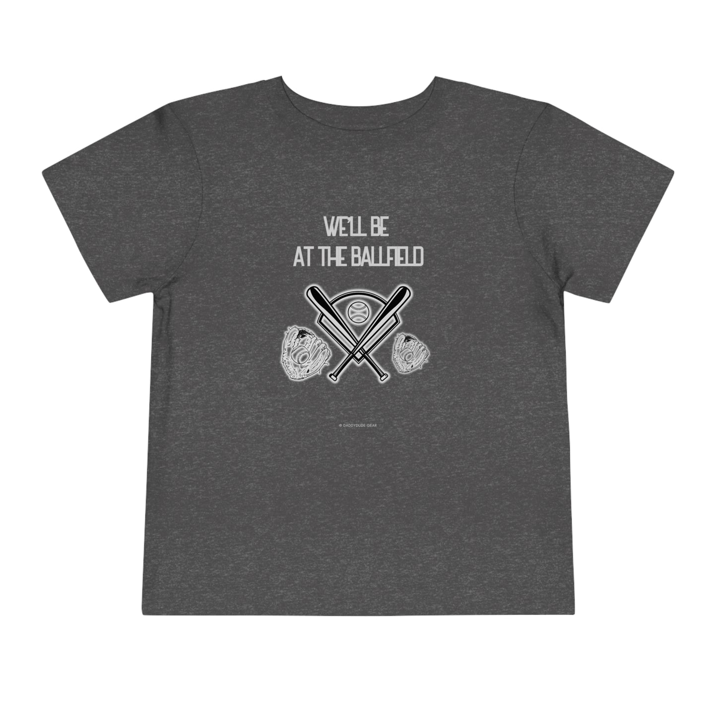 At the Ballfield (Toddler Tee)