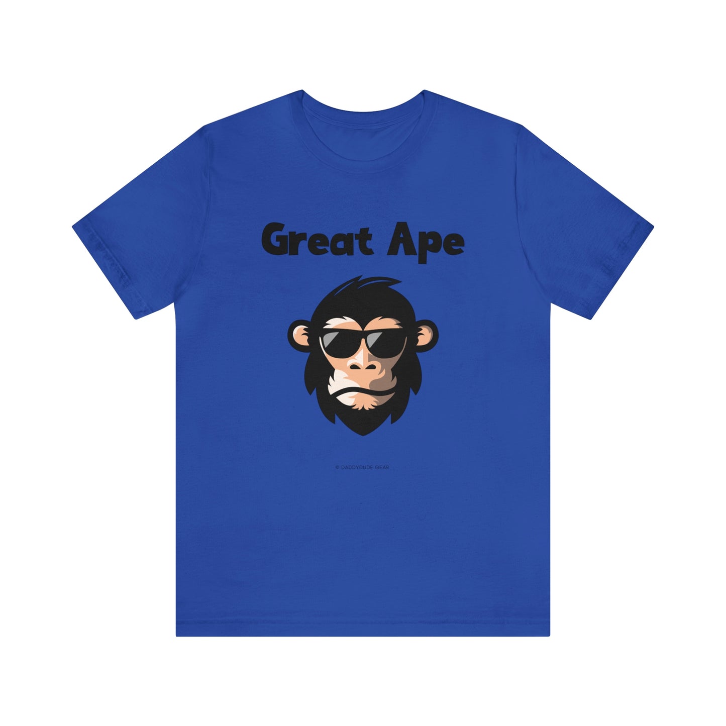 Chimp off the old block (adult tee)