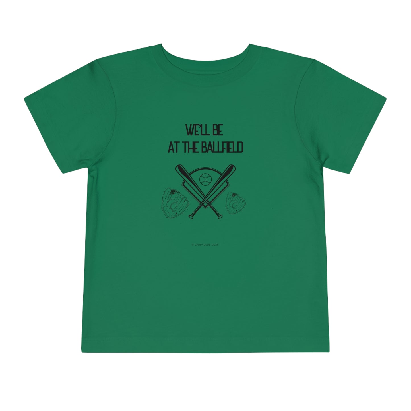 At the Ballfield (Toddler Tee)