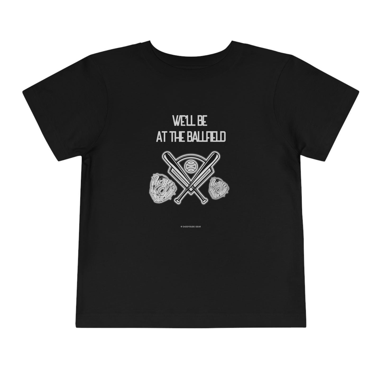 At the Ballfield (Toddler Tee)